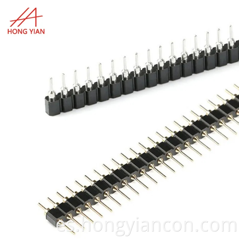 2.54 Pitch Right Angle Pin Connector